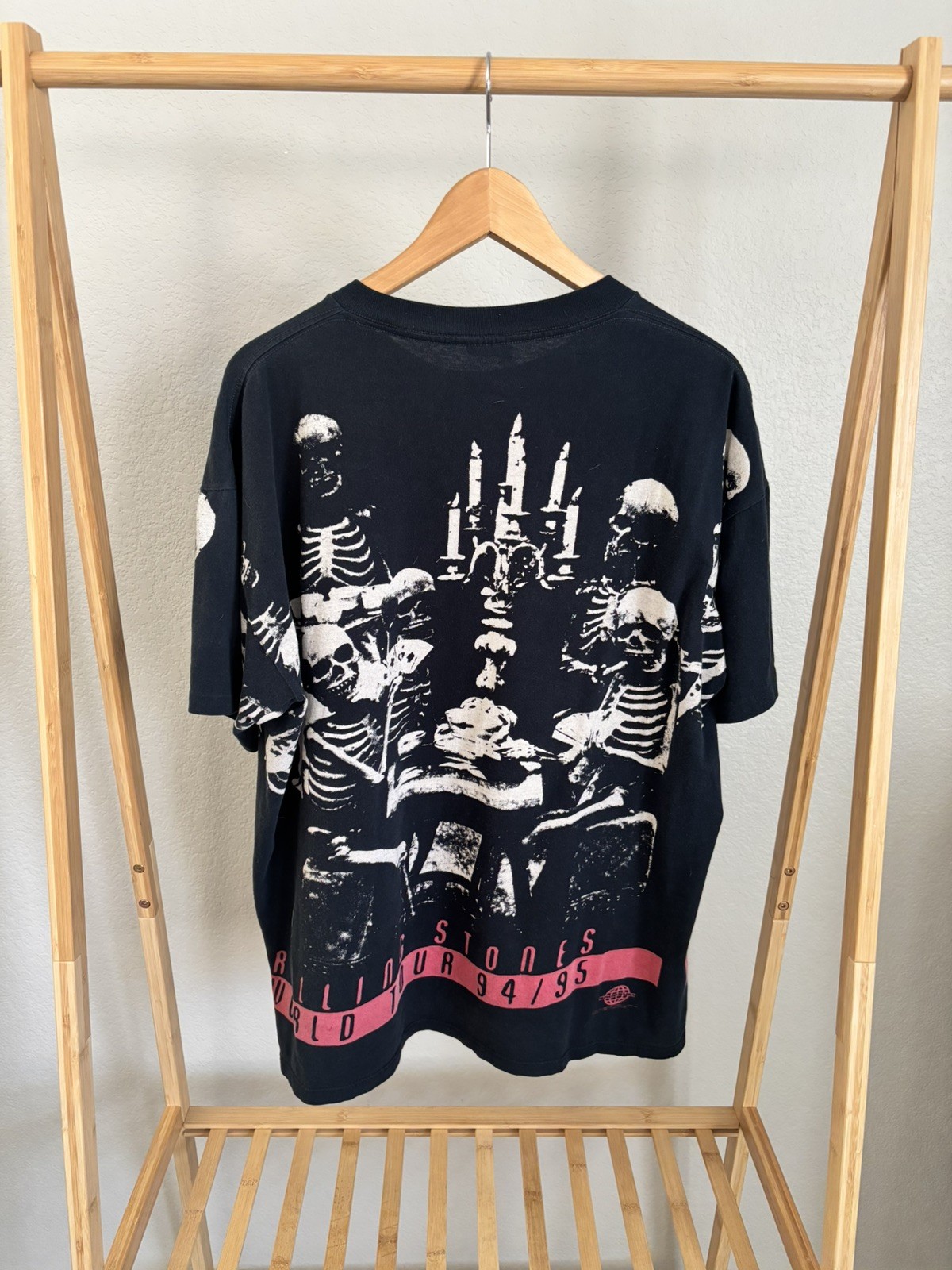 Vintage Rolling Stones Voodoo Lounge 1994 Tour Shirt Size XL Brockum Made In USA gallery