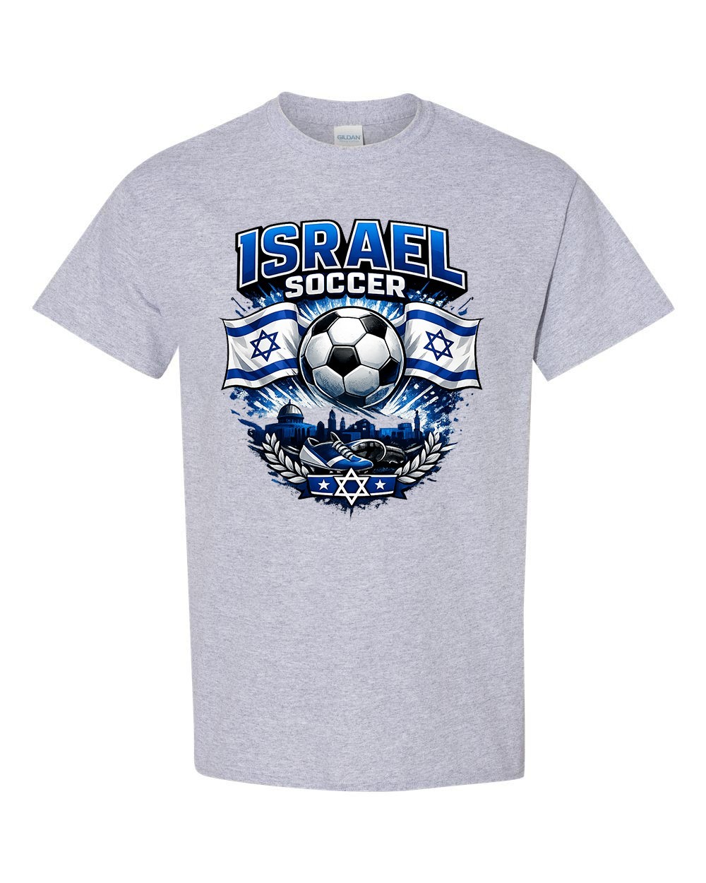 Israel Soccer 2026 World Cup Style Unisex T-Shirt German Fan Shirt Football gallery