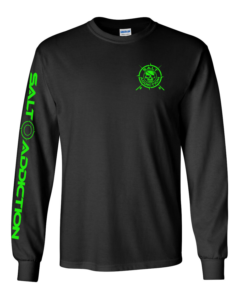 Salt Addiction t shirt long sleeve fishing t shirt saltwater apparel pirate gallery