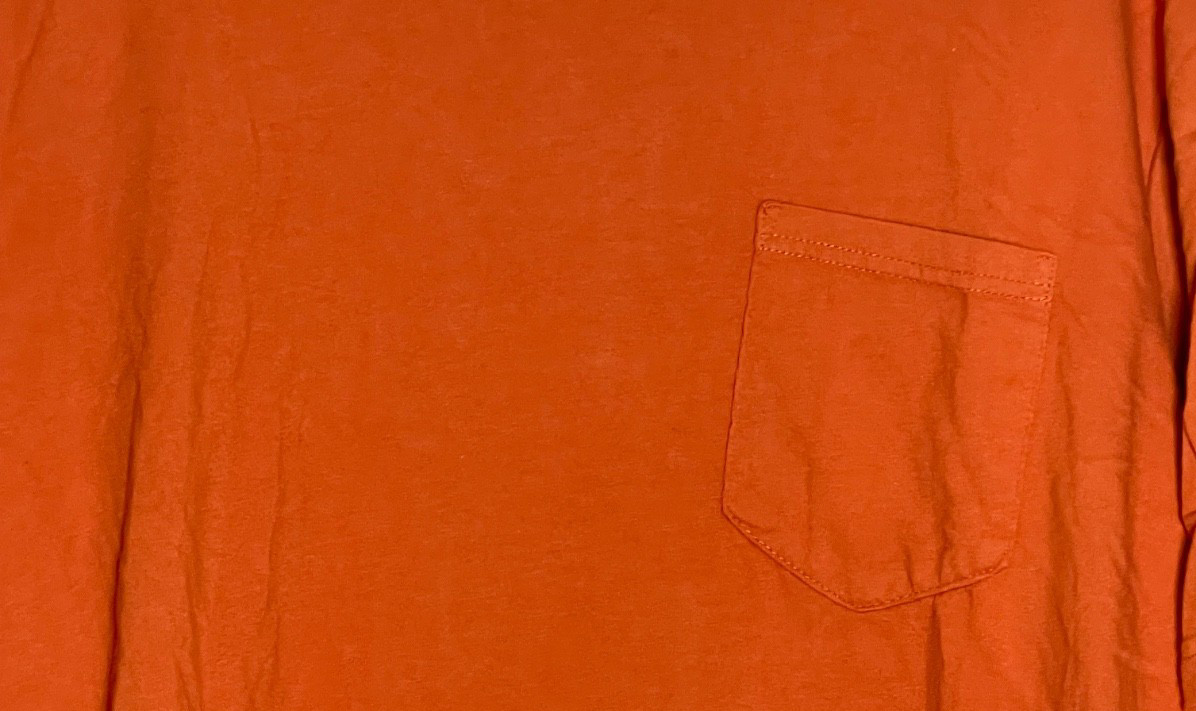 Carbon 2 Cobalt Shirt Men's Large Dark Orange Short Sleeve Crew Neck Pocket gallery