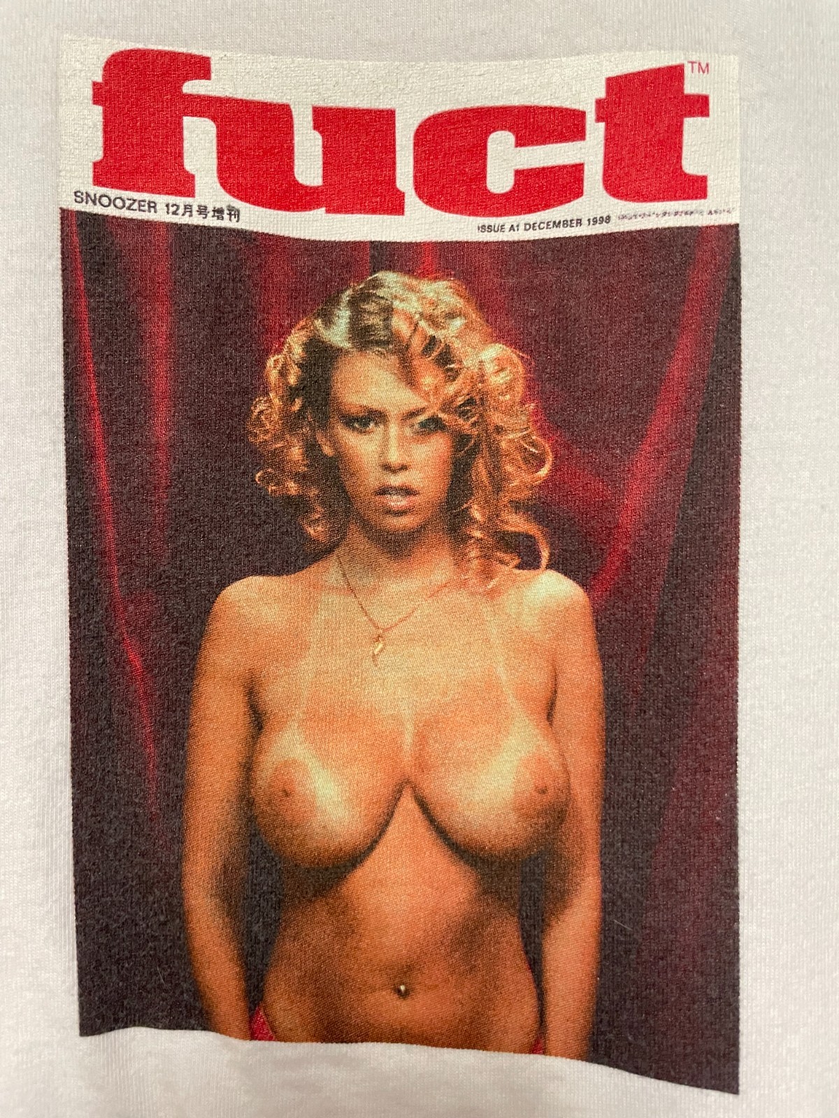 FUCT x RICHARDSON Jenna Jameson Tee 2019 SSDD White Shirt RARE Authentic gallery