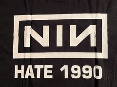 Nine Inch Nails Pretty Hate Machine 1990 Shirt Men’s Small Black