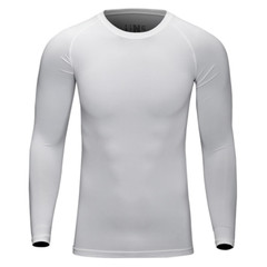 Compression Shirt Base-Layer Running Top Men’s O-neck Long-Sleeve Undershirts US