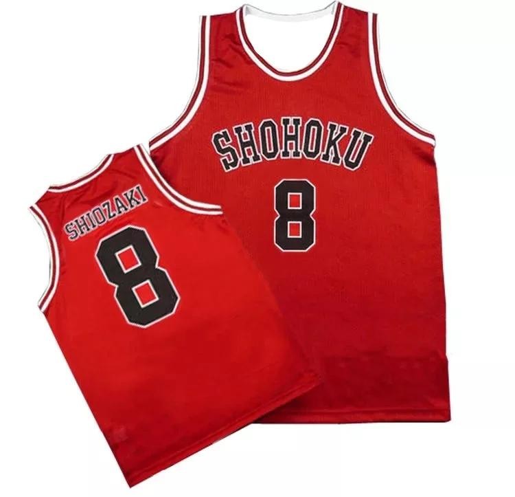 Slam Dunk Costume Shohoku Basketball #10 Sakuragi Hanamichi Jersey Vest gallery