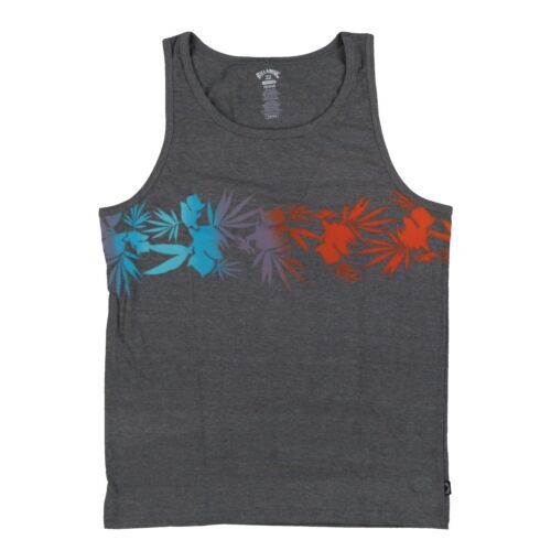 Billabong Mens Spinner Tank Top Shirt Sleeveless Crew Neck Summer Grey M L New gallery