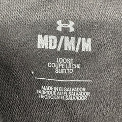 Under Armour Mens Baseball Script Graphic T-Shirt Black Size Medium NWT