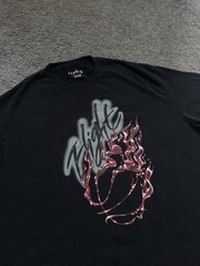 Air Jordan Flight Graphic Travis Scott Cactus Jack Beaded T-Shirt Size XXL