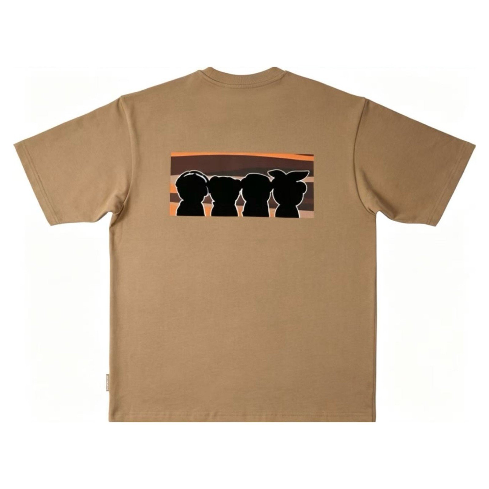 Starbucks Bearista Town Collection Embroidered Crew Neck Pure Cotton T-shirt gallery