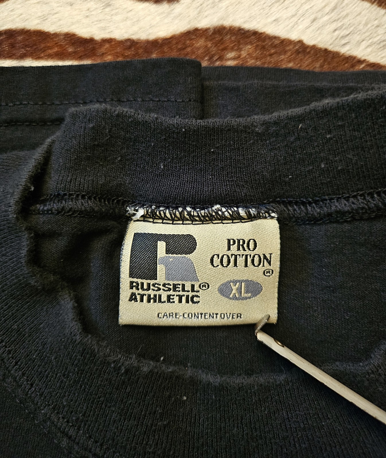 Vintage 90s Russell Athletic Pro 100% Cotton Sport Mens Size XL Made In USA gallery