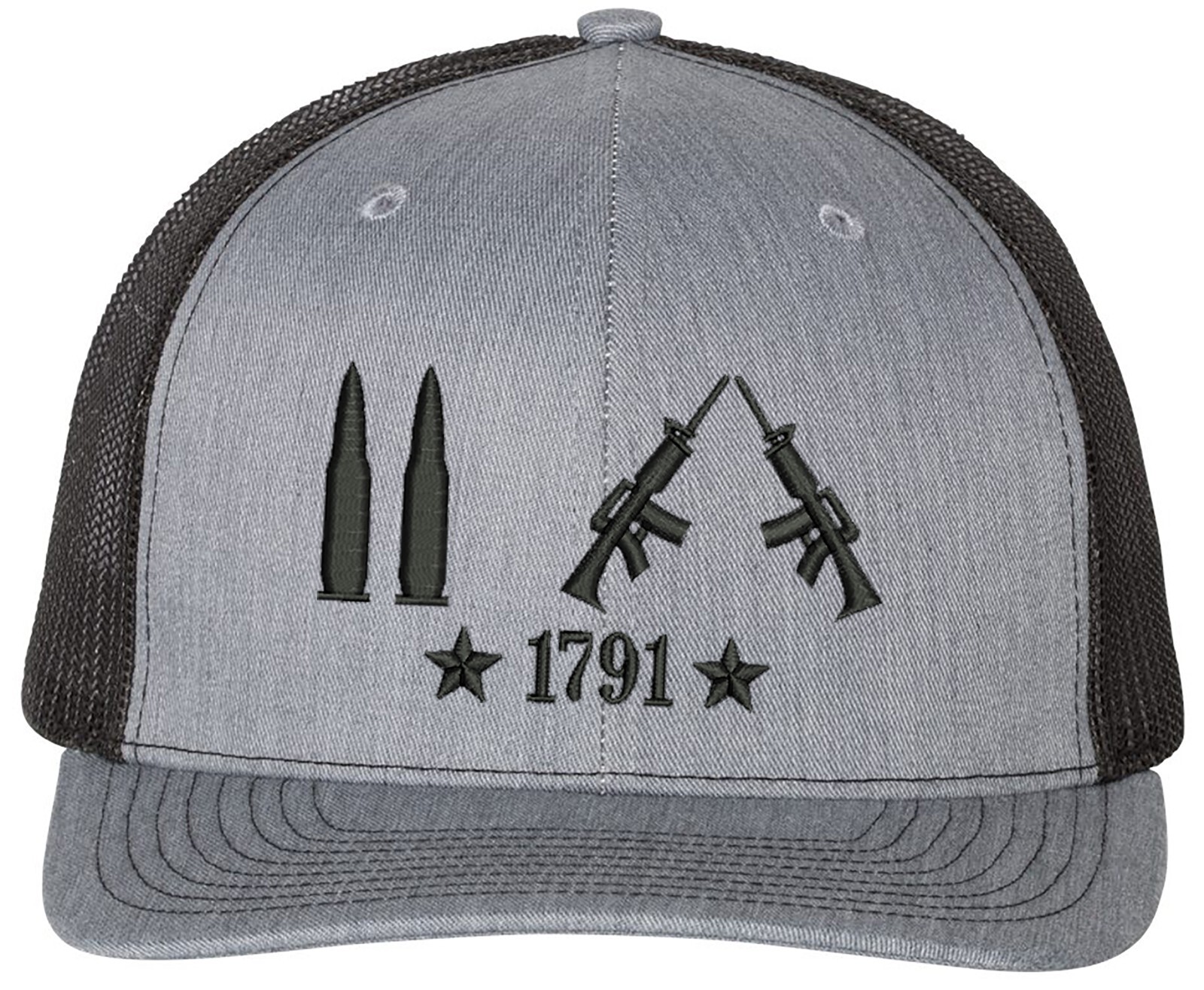 Only Bullets Guns 2A Richardson Embroidered One Size Fits All Trucker Hats gallery