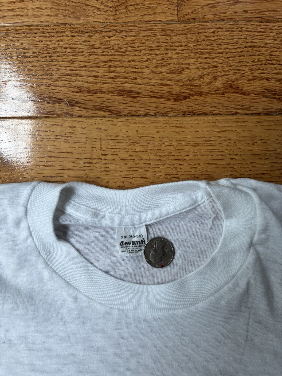 VTG 80’s Sailing Boats Funny Humor Fisherman Sail Ship White T Shirt devknit XXL gallery