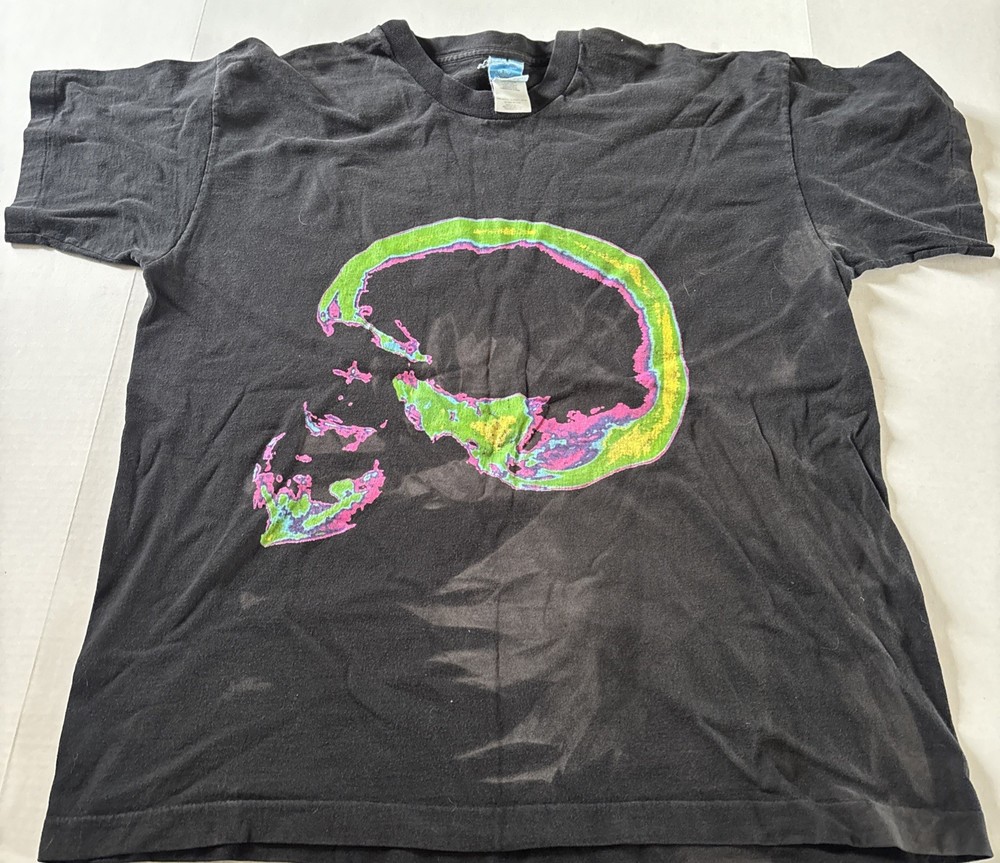 Original 1995 The Kinks To The Bone USA Tour Shirt XL Vtg Rock Faded FOTL Tag