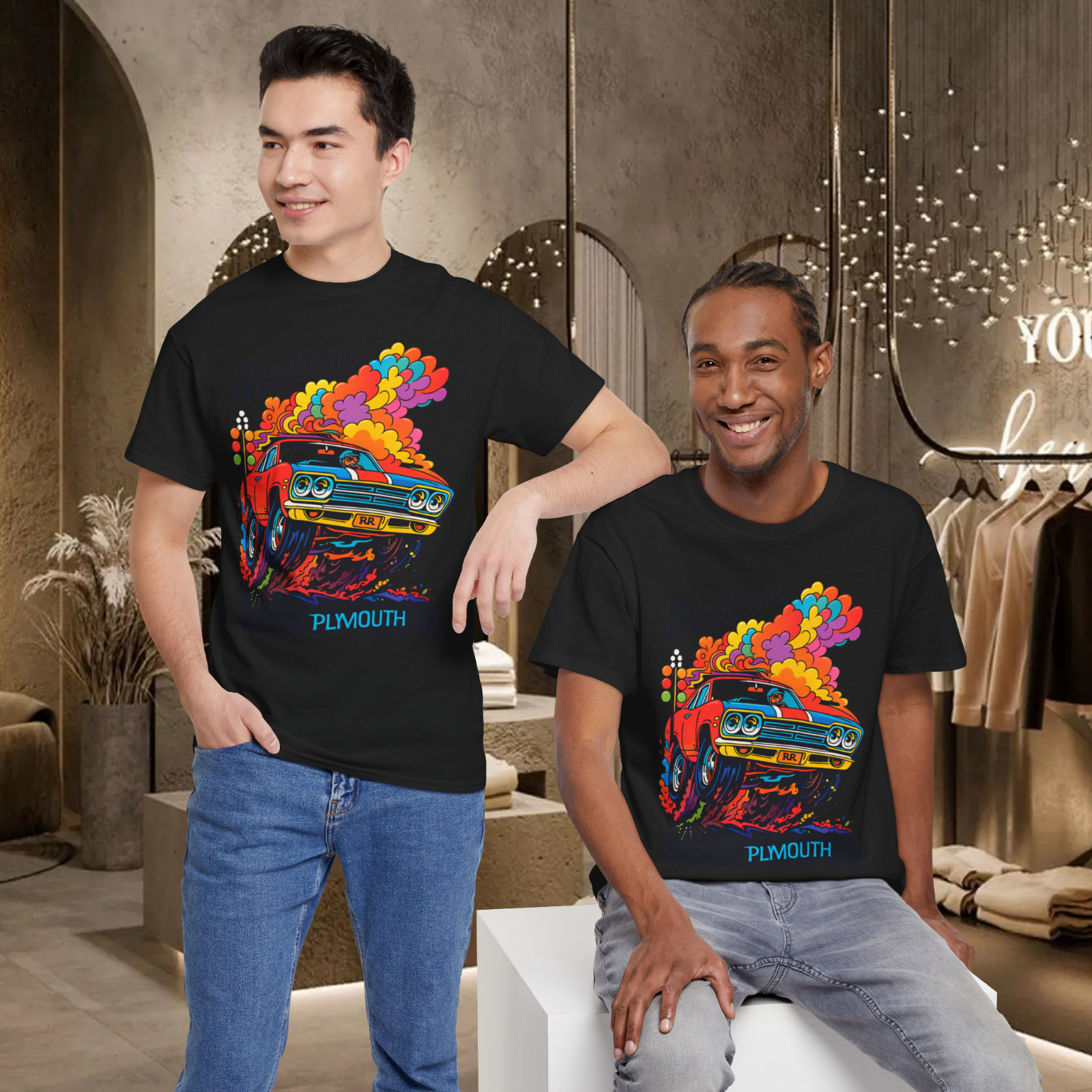 Mopar Plymouth Road Runner Performance Cotton Unisex T-Shirt gallery