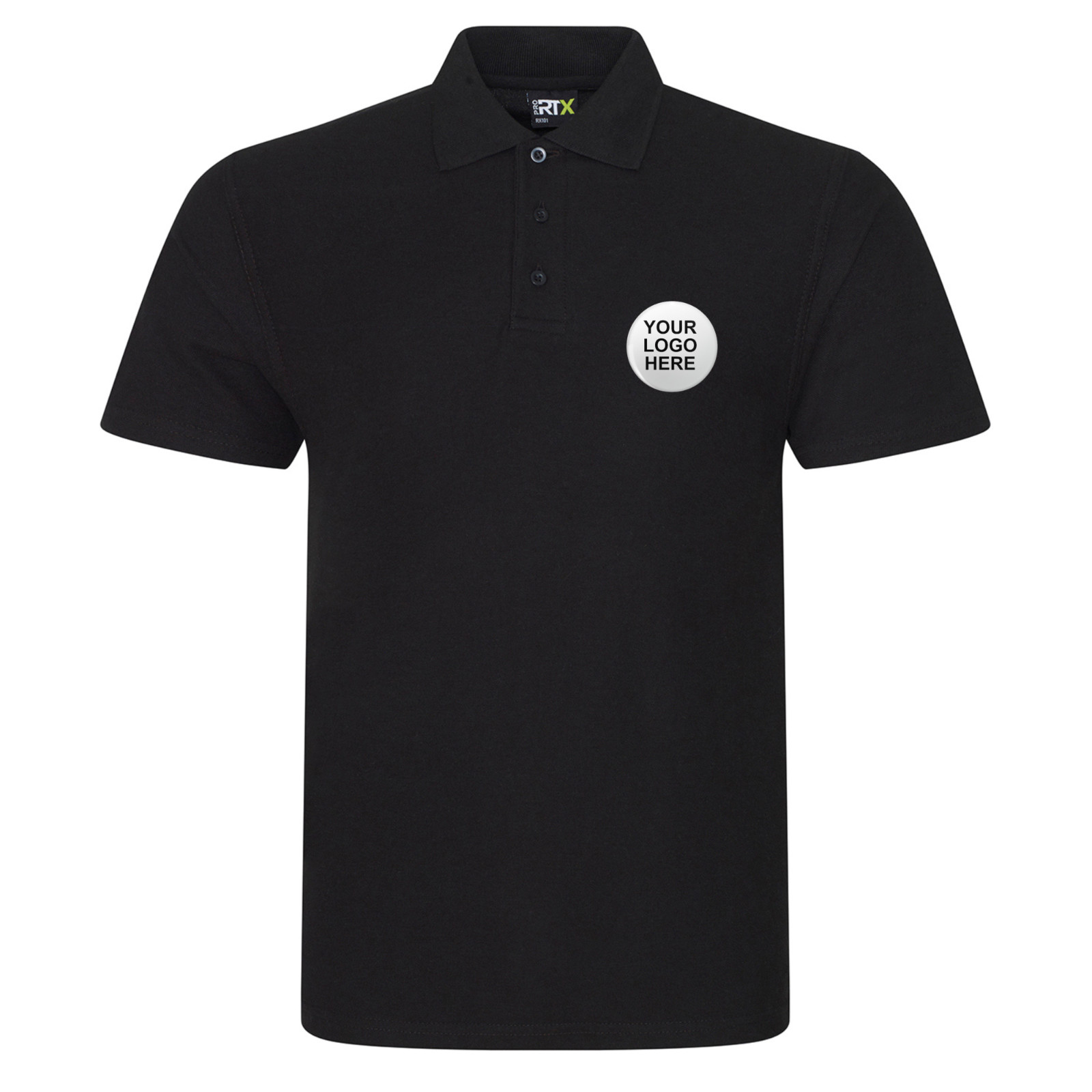 Your logo Polo Shirt with Embroidered Logo – Custom Workwear Uniform gallery