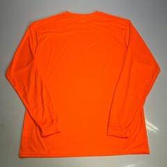 C2 SPORT (5 PACK) Long Sleeve Work Shirts Men’s Sz L Safety Orange 510400