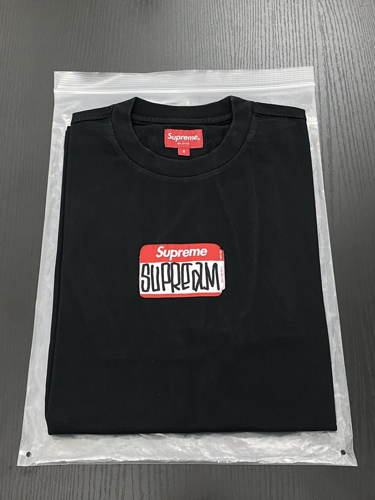 Supreme Gonz NameTag Tee Black