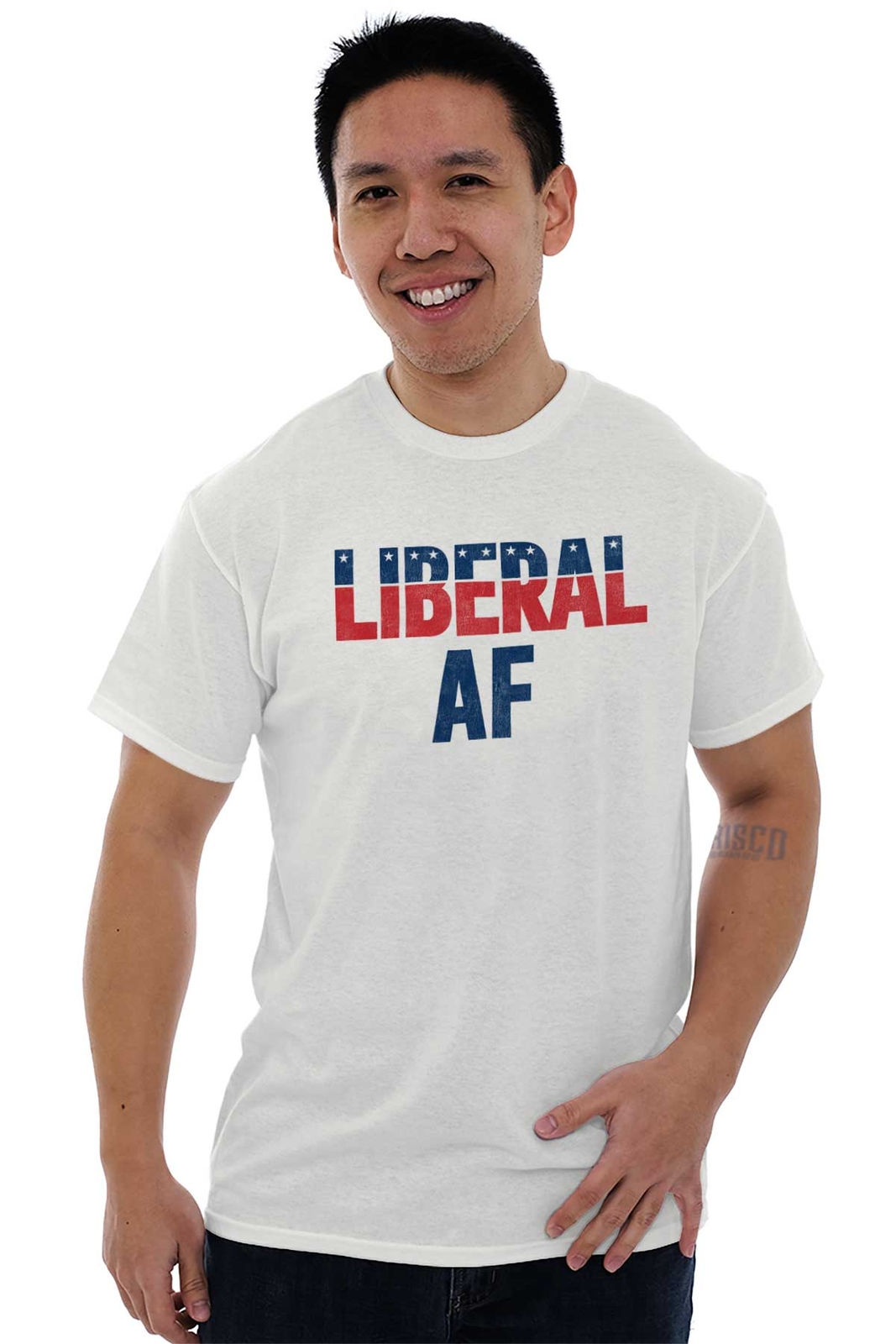 Liberal AF Pro Democrat Left Wing Political Progressive Classic T Shirt Tee gallery