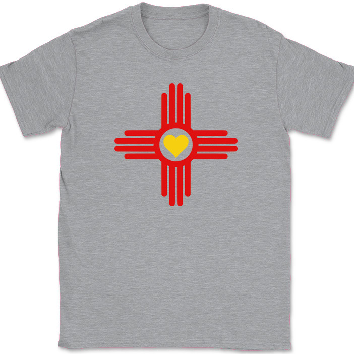 Zia New Mexico Symbol T-Shirt Native American Four Directions Seasons Tee gallery
