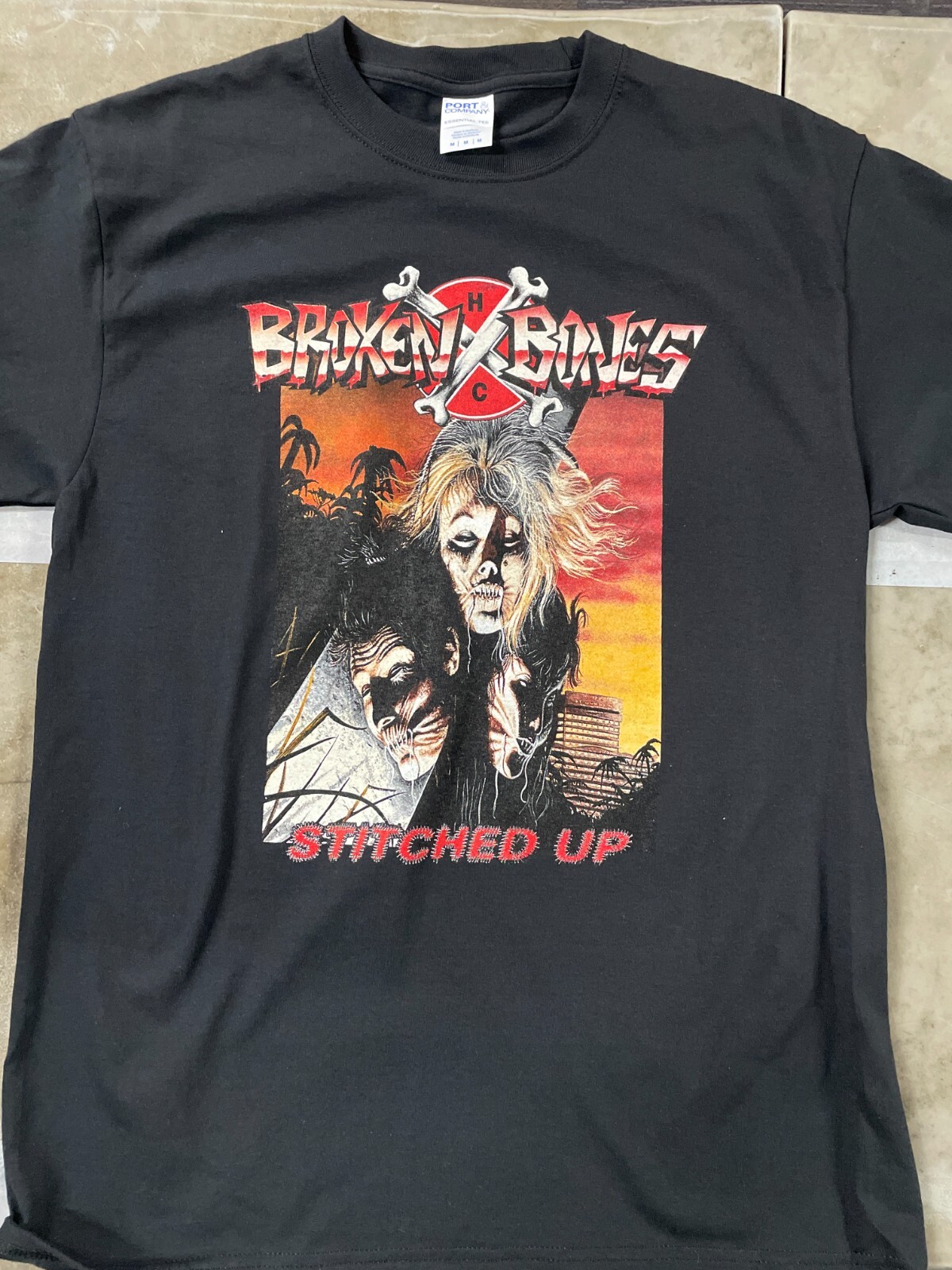Broken Bones shirt punk thrash hardcore slayer discharge exploited GBH DRI TSOL gallery