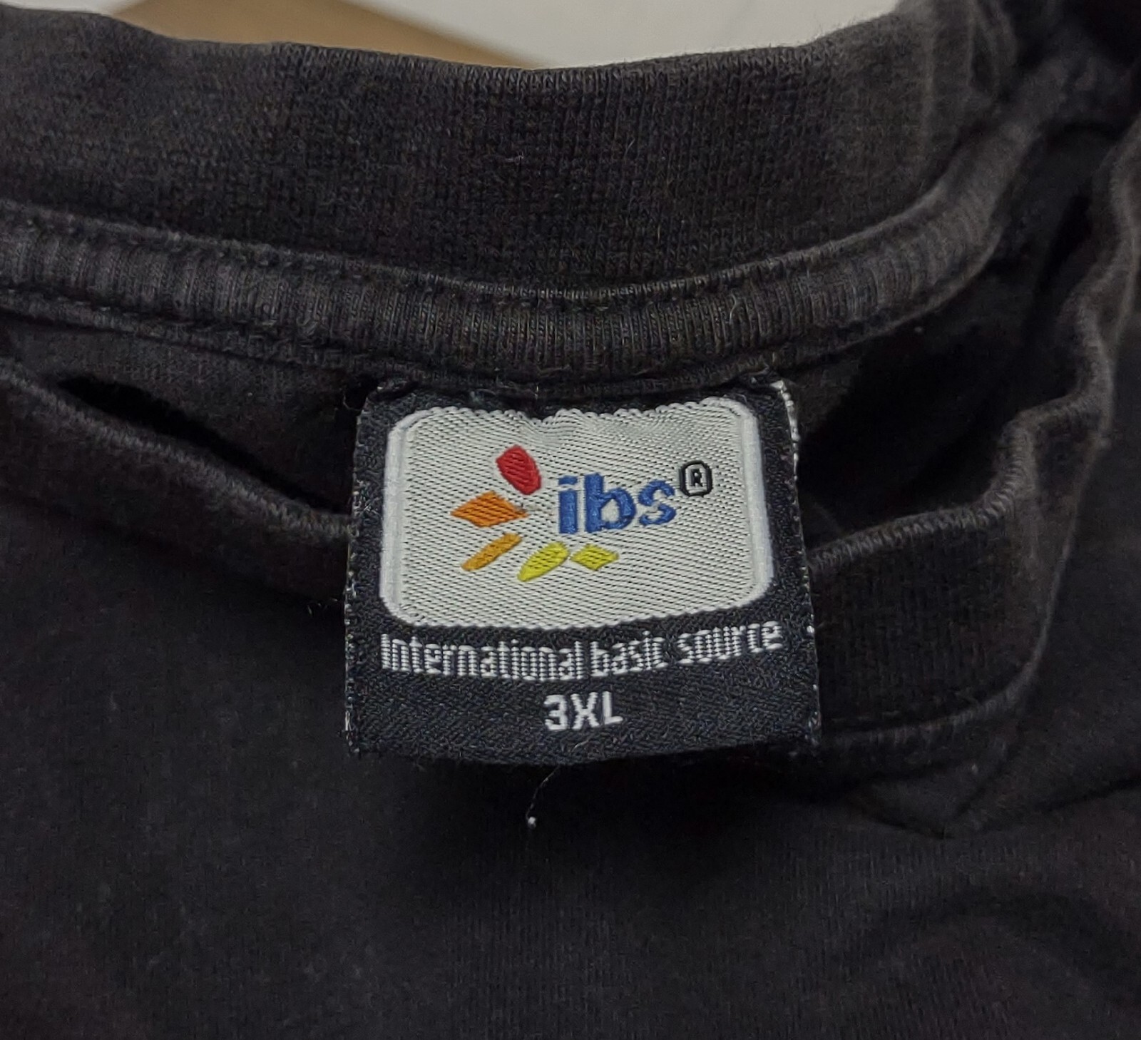 IBS International Basic Source Black T-Shirt Men's Size 3XL gallery