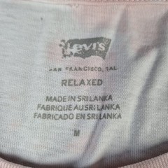 Levi’s Tie Dye Multicoloured Long Sleeve T Shirt Back Print Men’s Uk Size Medium