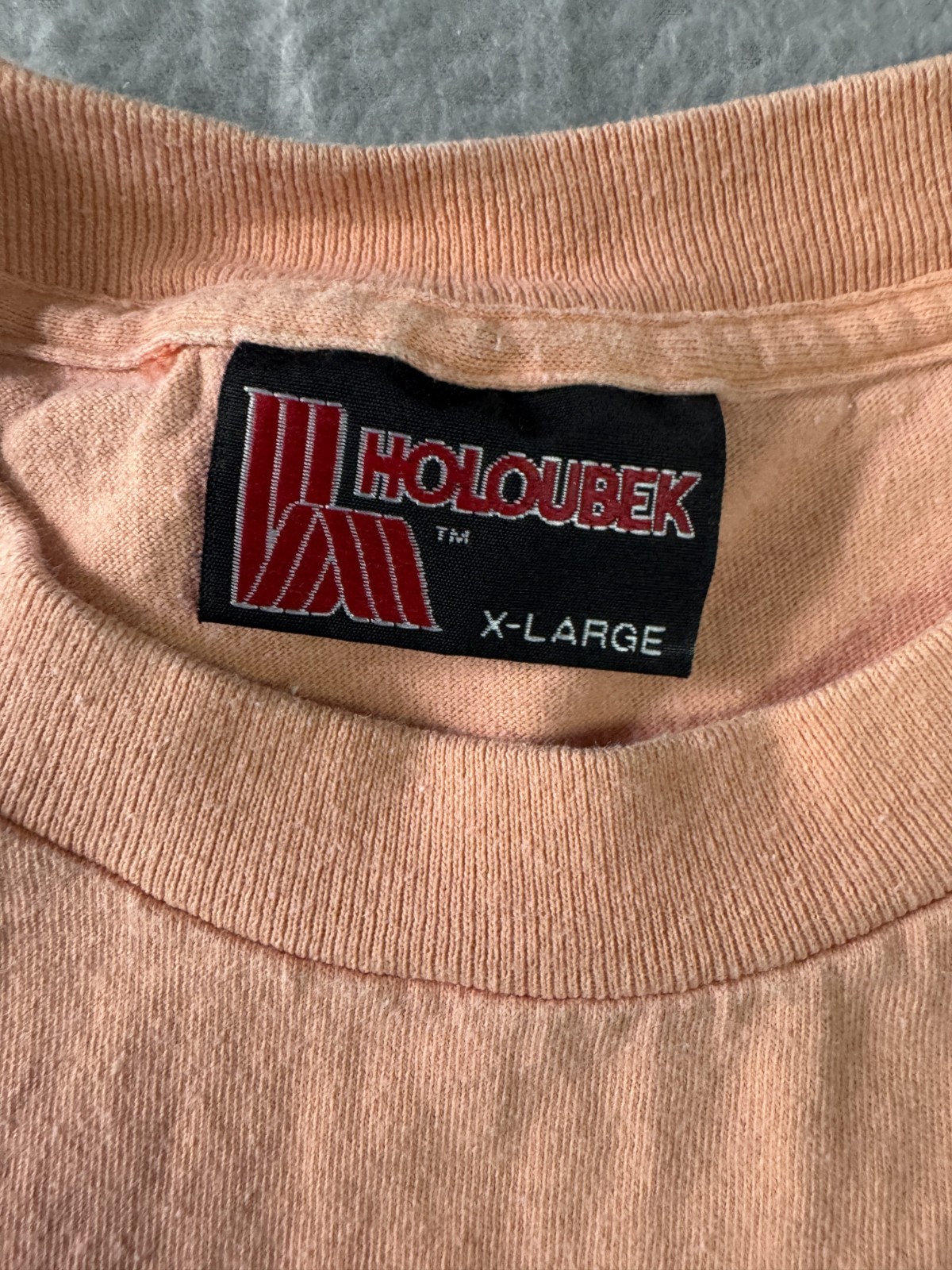 Vintage Miller Beer Shirt Holoubek Tee XL Single Stitch Orange gallery