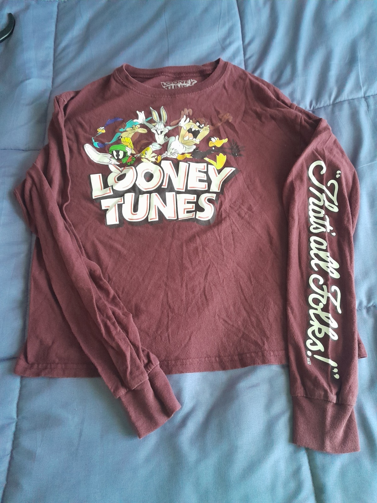 looney tunes shirt xs gallery