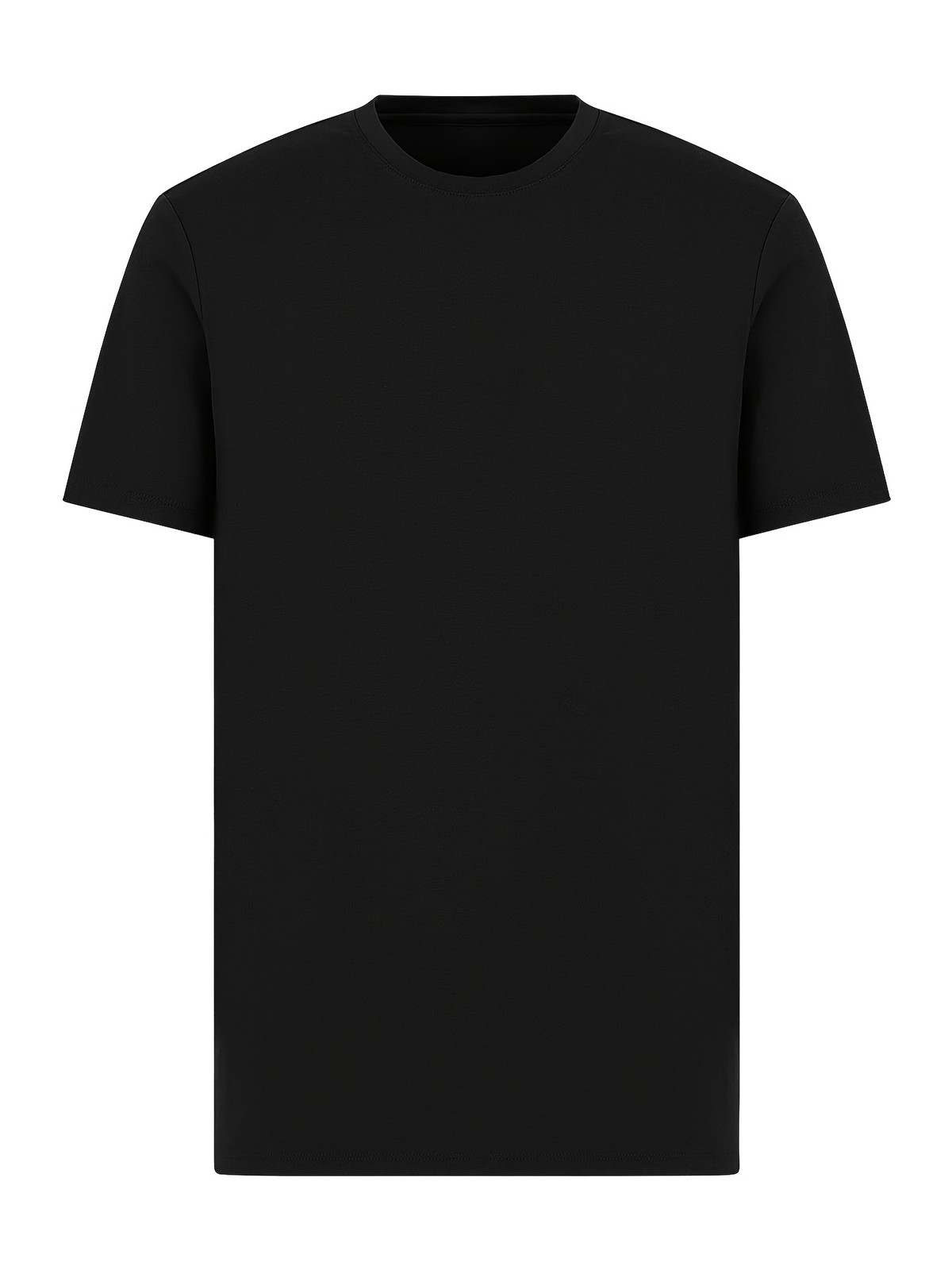Mens Big & Tall Plus Size 12 Pack Black Cotton Short Sleeve Sweat Wicking Tees gallery