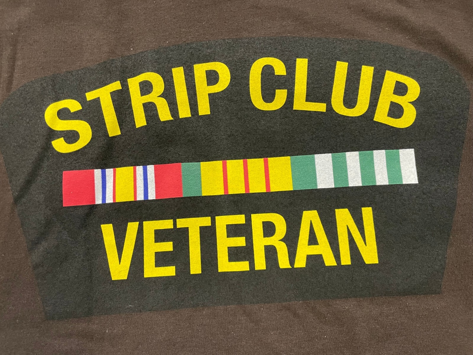 Reason Mens Strip Club Veteran Funny Brown Shirt New M, L, XL gallery