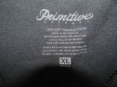 Primitive Apparel Snake Anchor T-Shirt Black Graphic Tee Men XL Good for Life