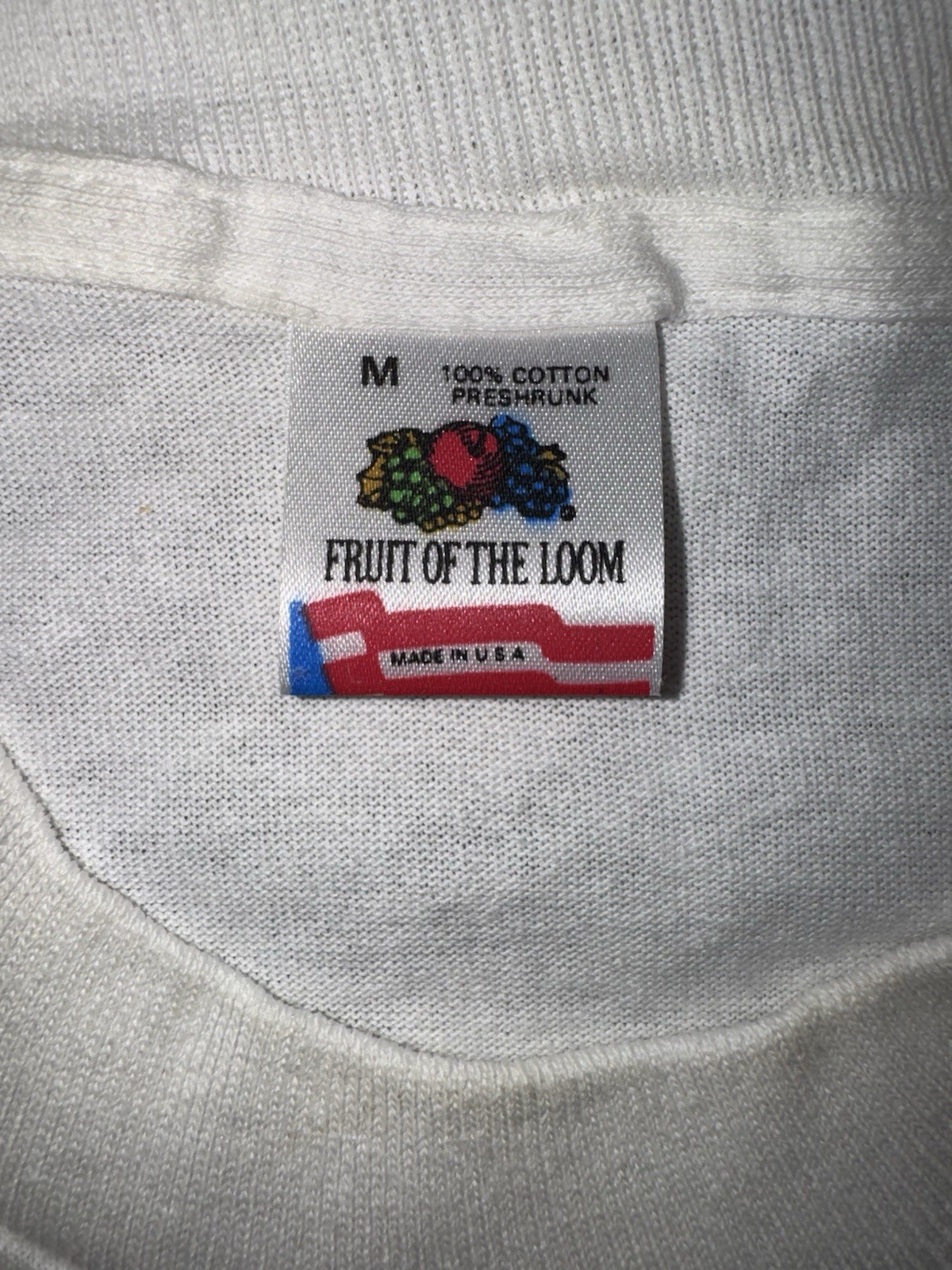Vintage 80’s NOS Medium White Oldsmobile Shirt. 100% Cotton. Single Stitch. gallery