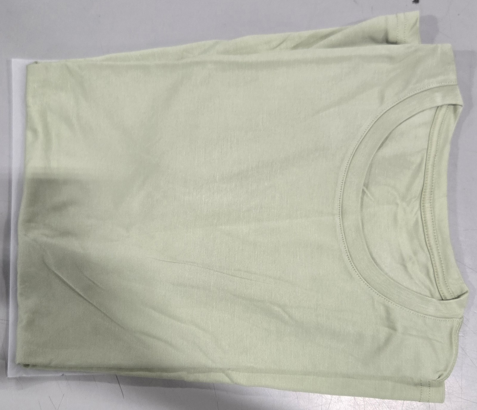 GENERIC UNI-SEX T-SHIRT 71% RAYON, 25% POLYAMIDE - SIZE: L - LIGHT OLIVE gallery
