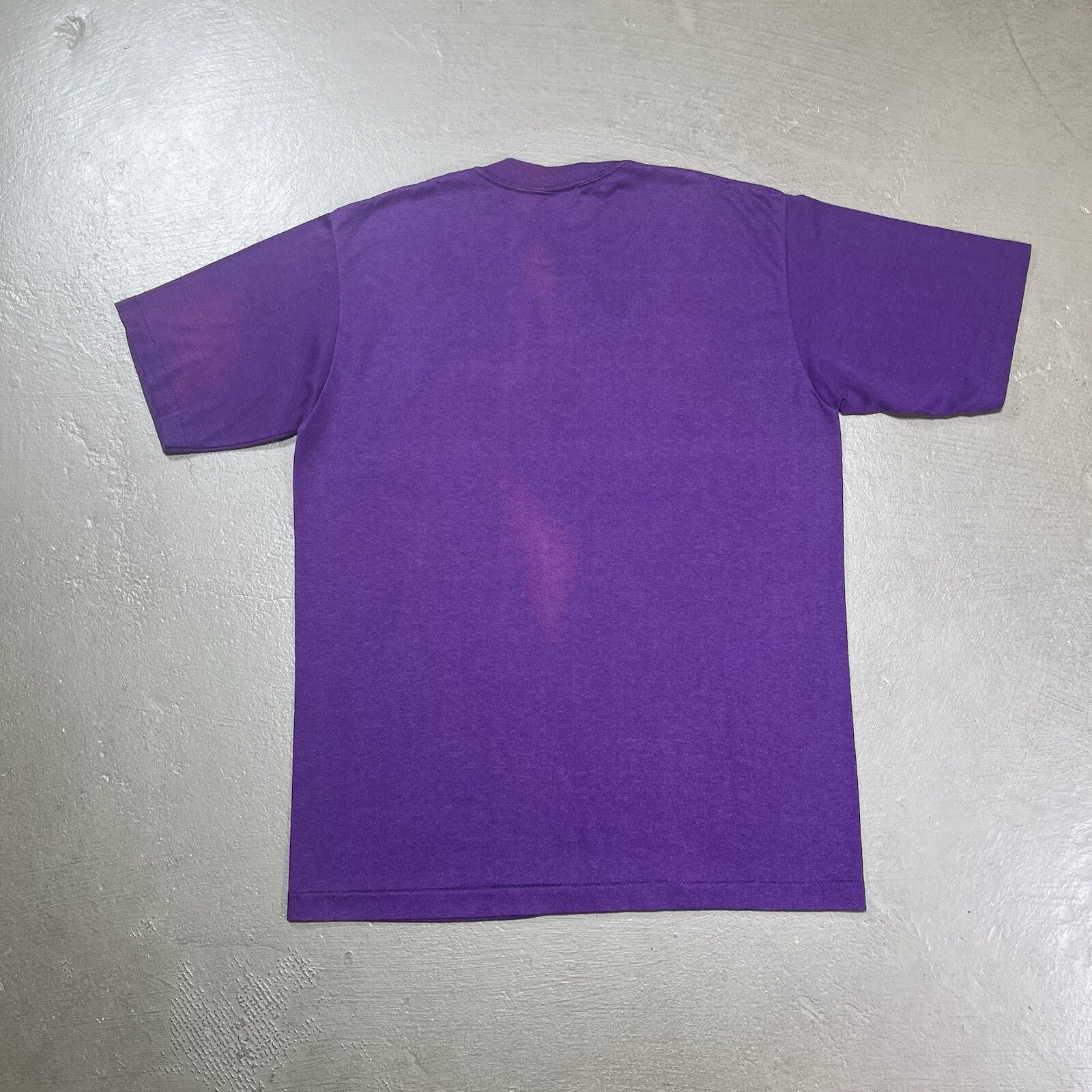 Vintage Winterthur T Shirt Purple Faded 80s Sportswear Running Museum Garden Art gallery