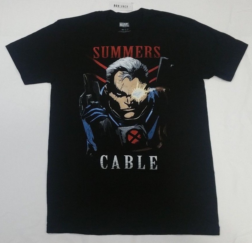New Marvel Cable Deadpool 2 Comic Cover Mens T-Shirt XS S M L XL 2XL X Force gallery