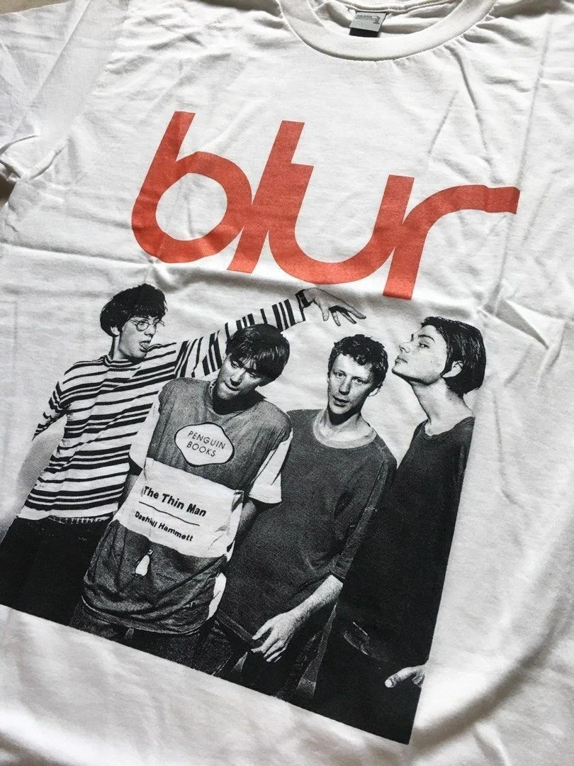 Vintage Indie Rock Shirt Britpop 90s Music White Tee S-4XL Limited Deal Buy Now
