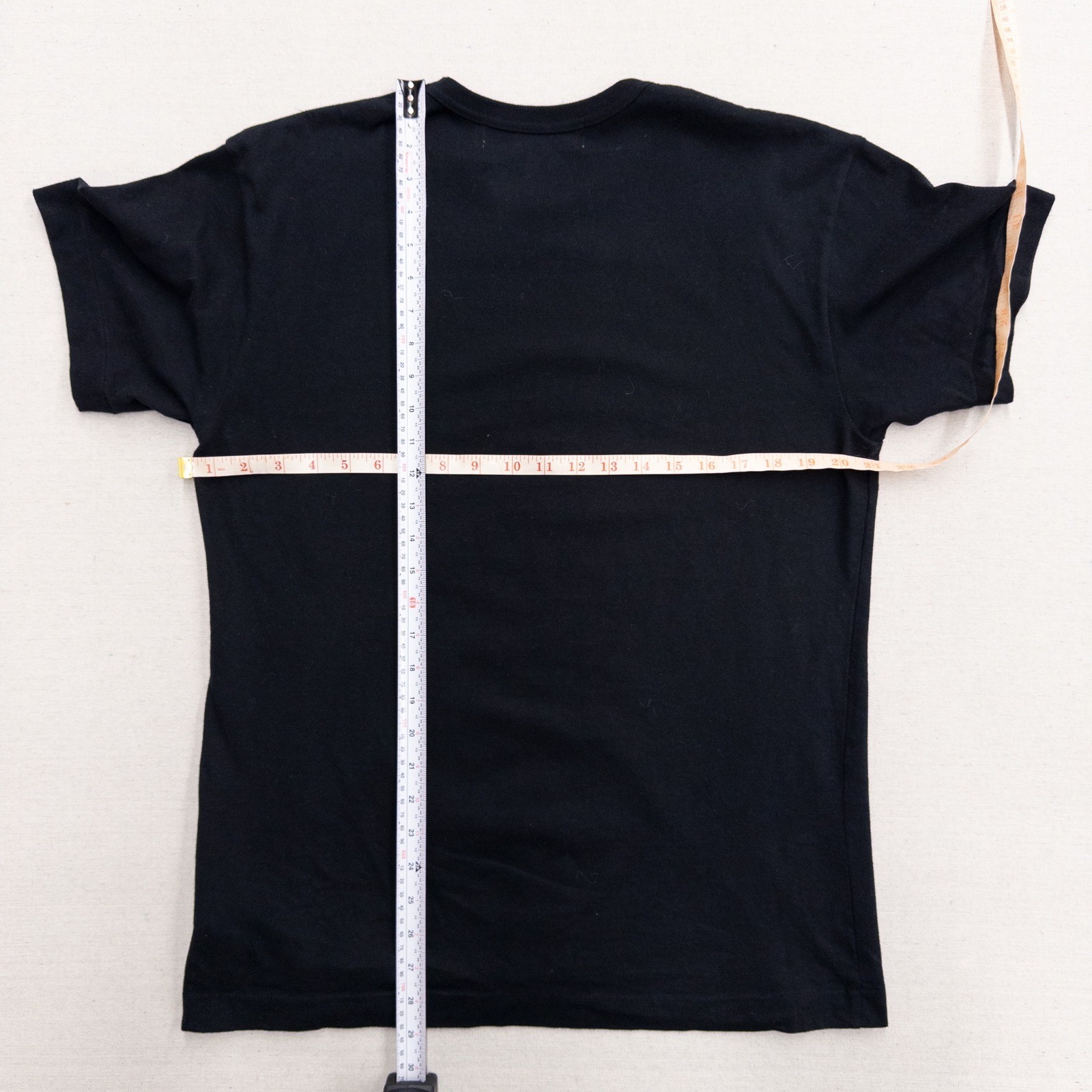 Comme des Garcons PLAY Red Heart Logo T-Shirt Black XL AZ-T108 Made in Japan gallery
