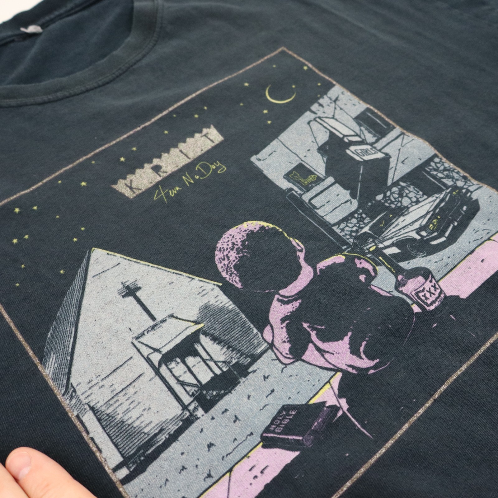 Big K.R.I.T. Krit 4eva N a Day T Shirt Mens M/L Double Sided Band Album Rap Tee gallery