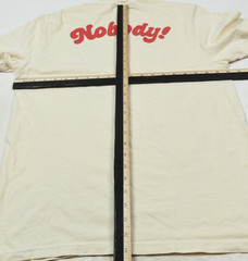 Oxford Pennant WHO HAS MORE FUN THAN BUFFALO? T-Shirt Adult Medium Cream