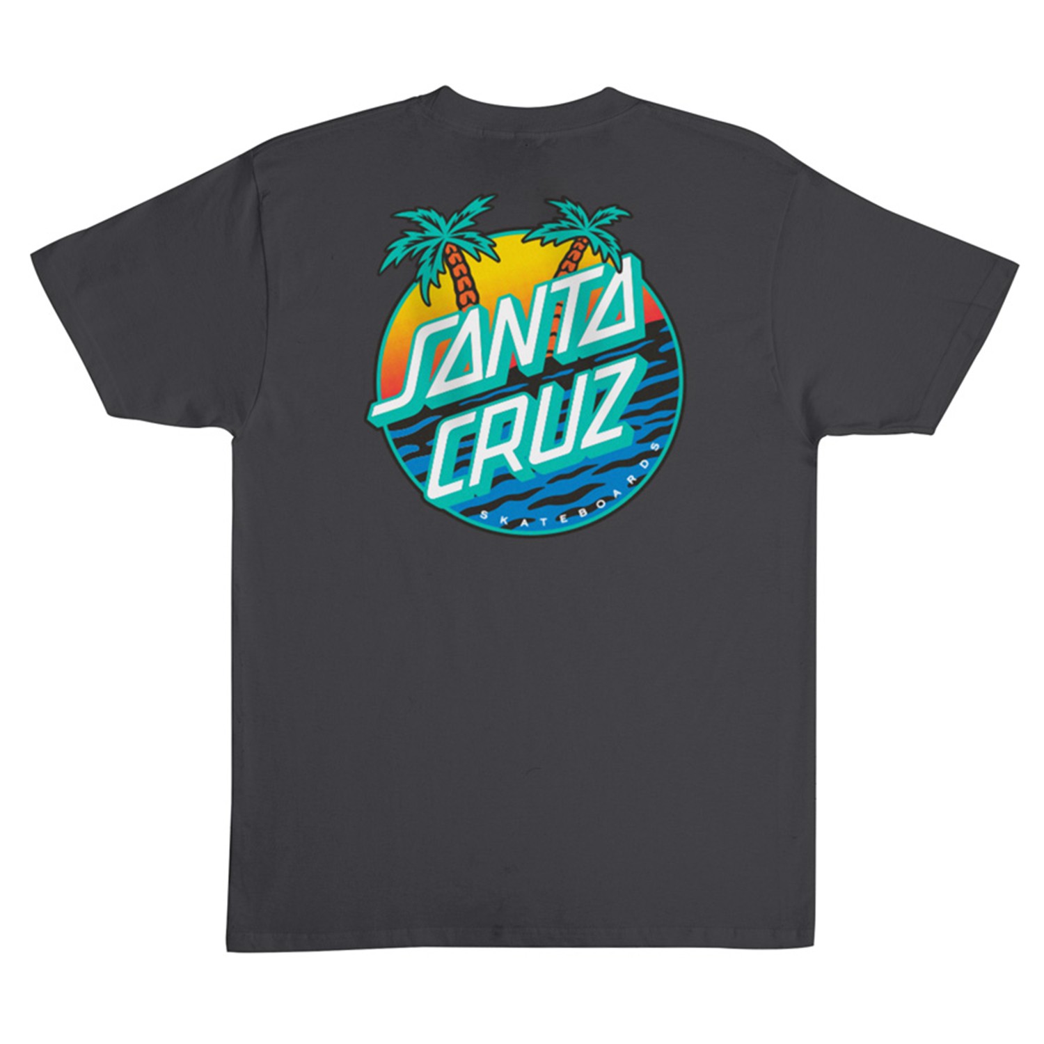 Santa Cruz Skateboards Shirt Retreat Dot Vintage Black gallery