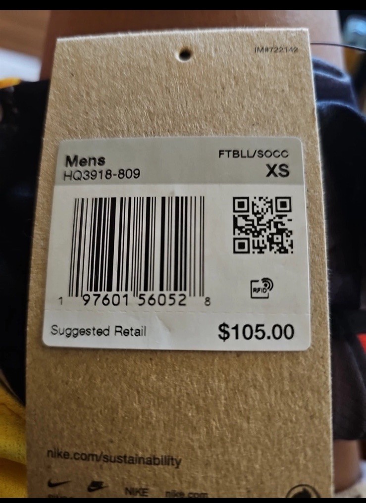 Original - Mens Nike Air Max TN Stadium Dri-Fit Jersey HQ3918-809 Size XSmall gallery