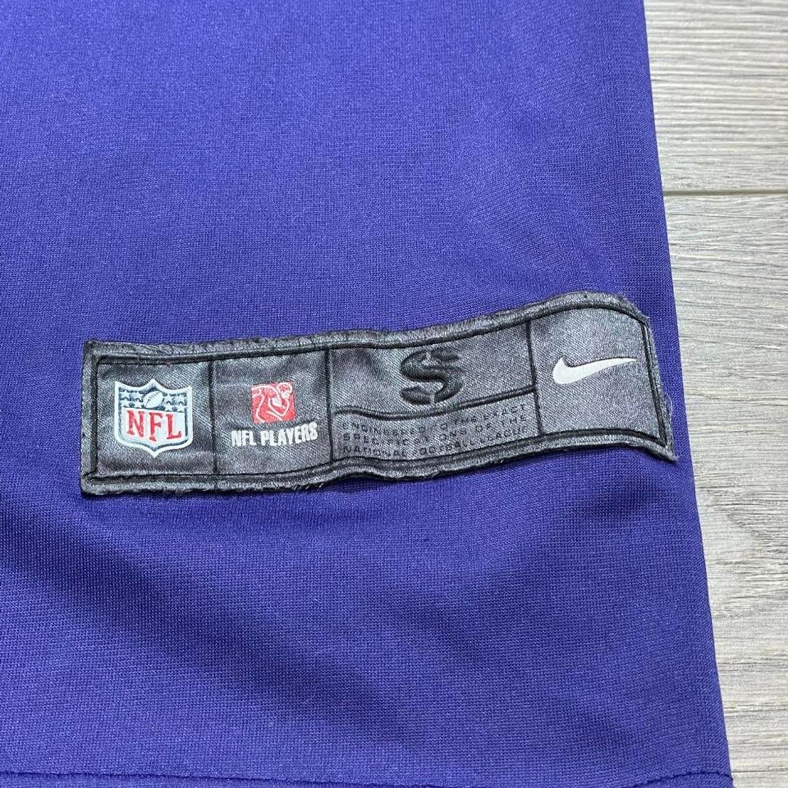 Nike Baltimore Ravens Justin Tucker Jersey Purple Small NFL Football On Field S gallery