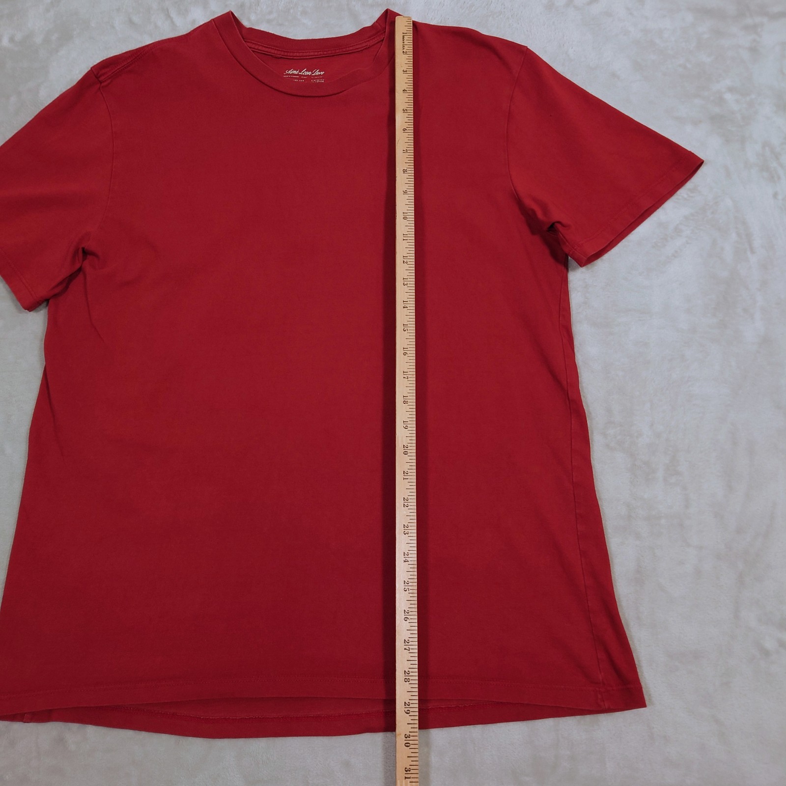 Aime Leon Dore T-Shirt Mens XL Faded Red Tee Blank Streetwear gallery