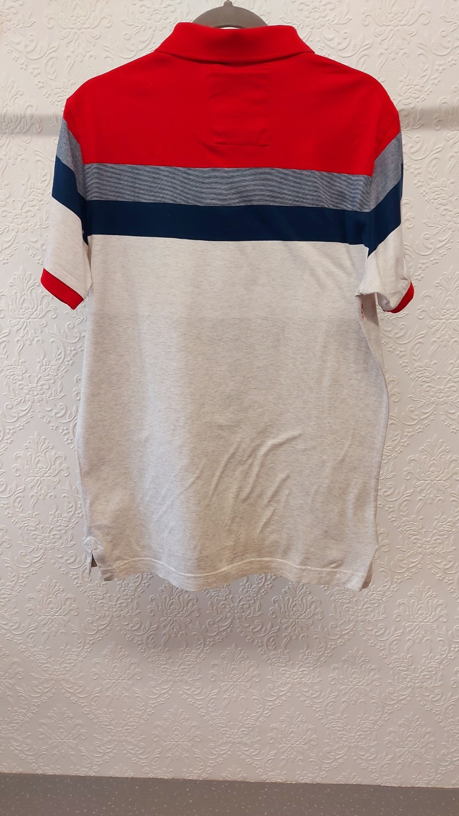 Superdry Mens TShirt Top Size L Multicoloured Short Sleeve Collared Polo gallery