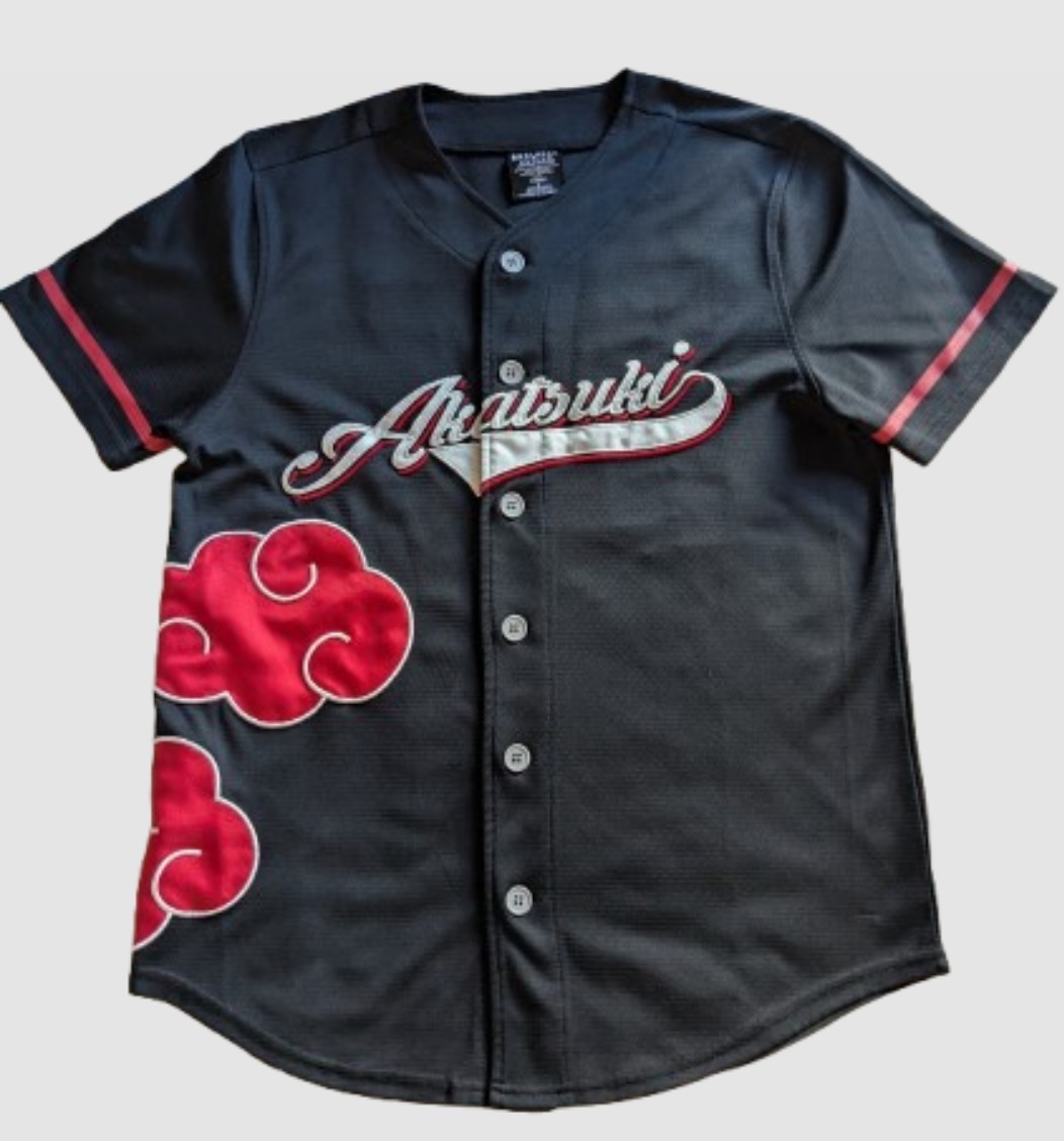 Naruto Shippuden Akatsuki Baseball Jersey BoxLunch Exclusive Size S gallery