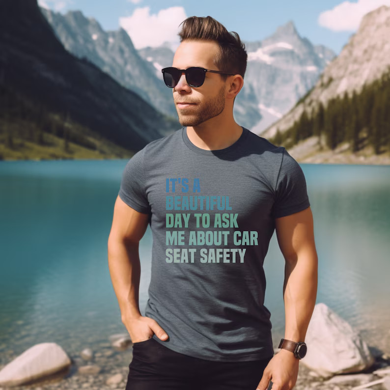 Car Safety Child Parent Comfort T-Shirt Unisex Gift gallery
