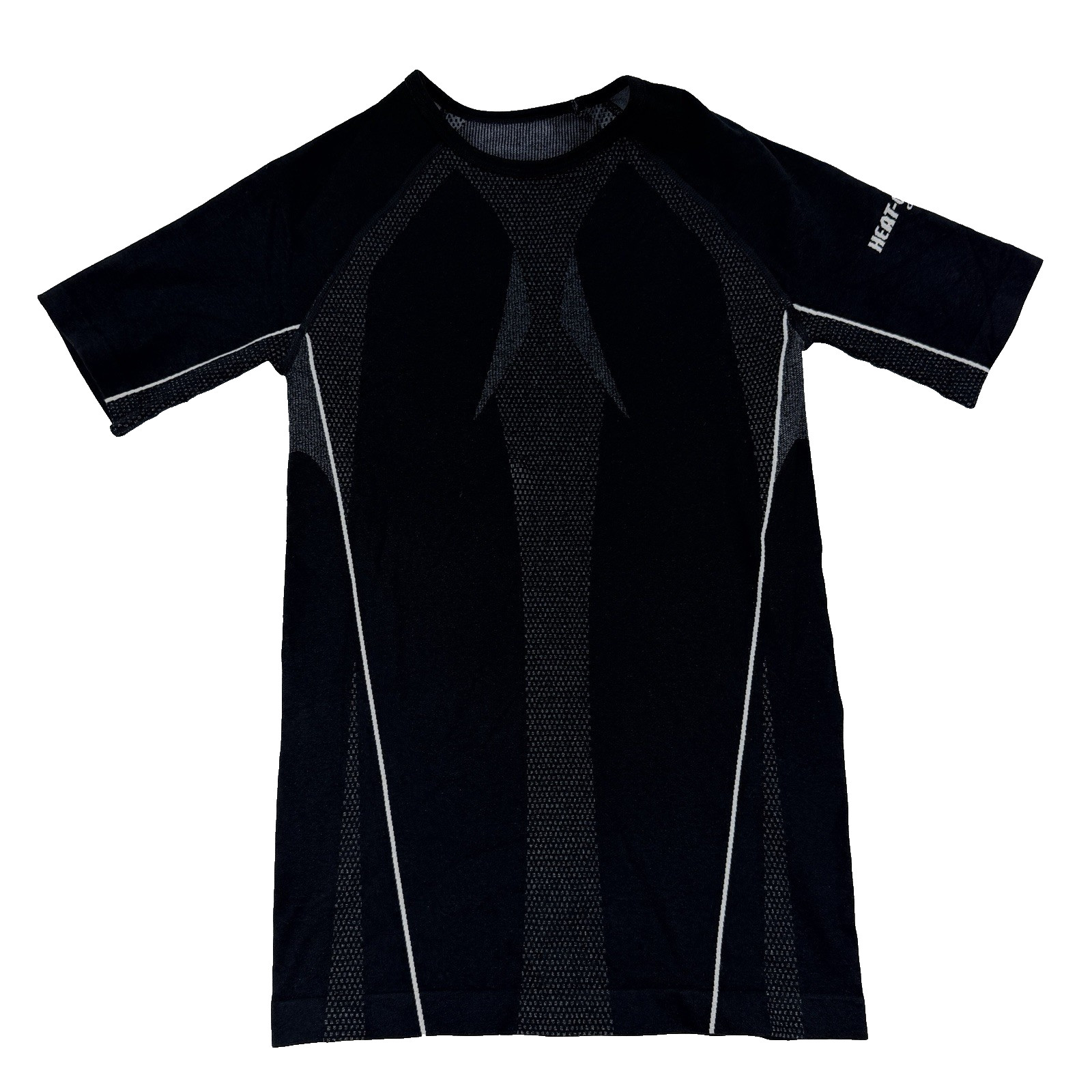 Mens Heat Out Body Cooling System Shirt Compression Black Size Large Stretch