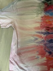Men’s Custom Gravity Ice Dye Gildan Hammer 2XL Tie Dye Subtle Red White & Blue