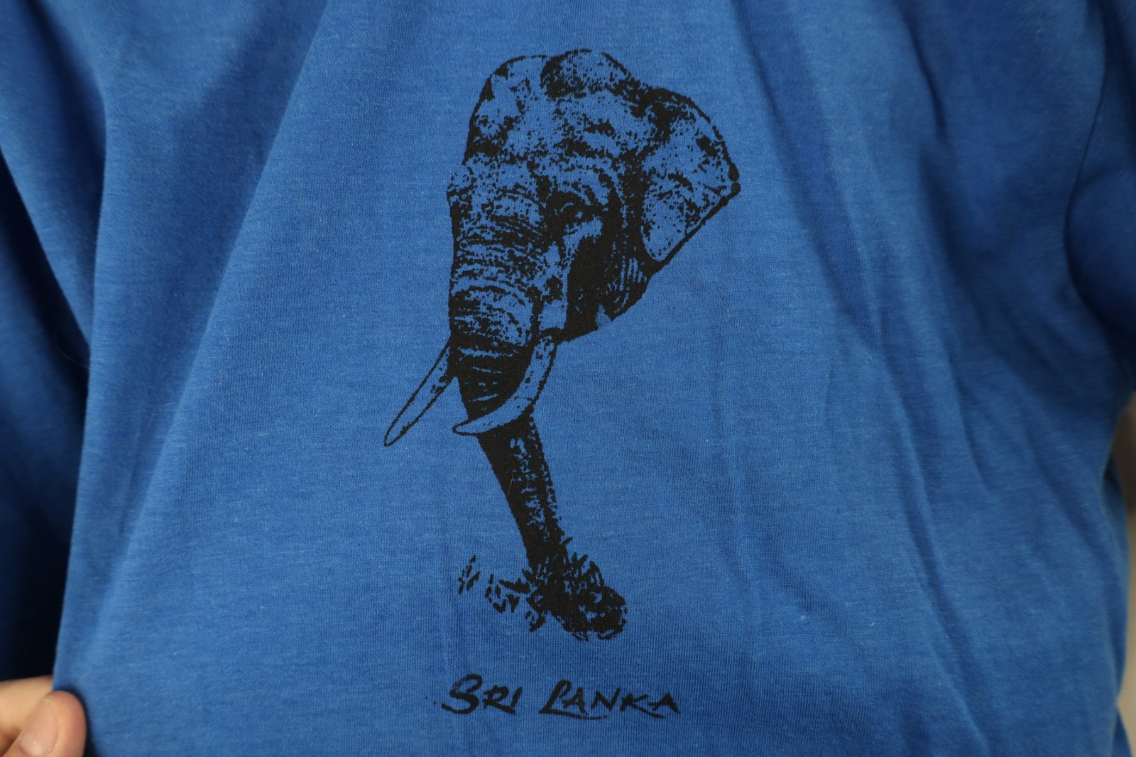 Vintage 90s Y2K Streetwear Mens Large Sri Lanka Elephant Short Sleeve T-Shirt gallery