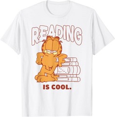 Garfield Reading is Cool Classic 90’s Retro T-Shirt