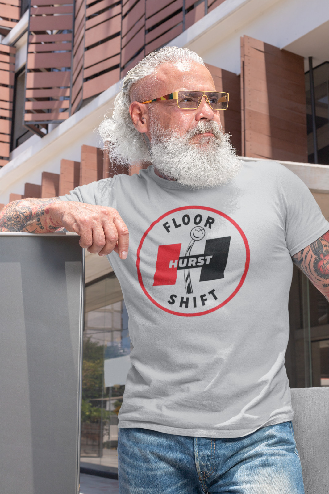 Hurst Shifter Logo T-Shirt Sizes S-2xl Hotrod Rockabilly Drag Racing Shirt gallery
